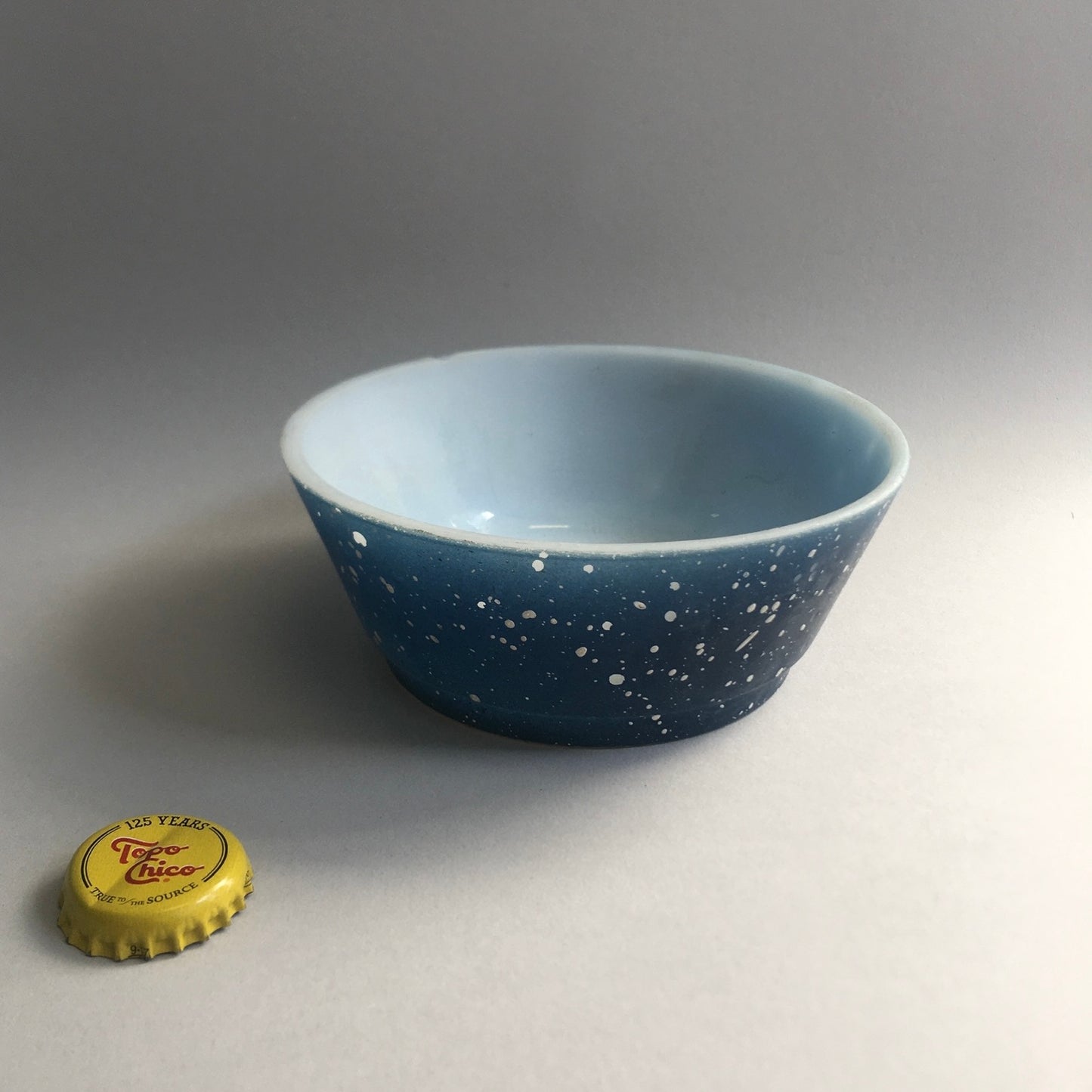 Blue Speckled Bowl