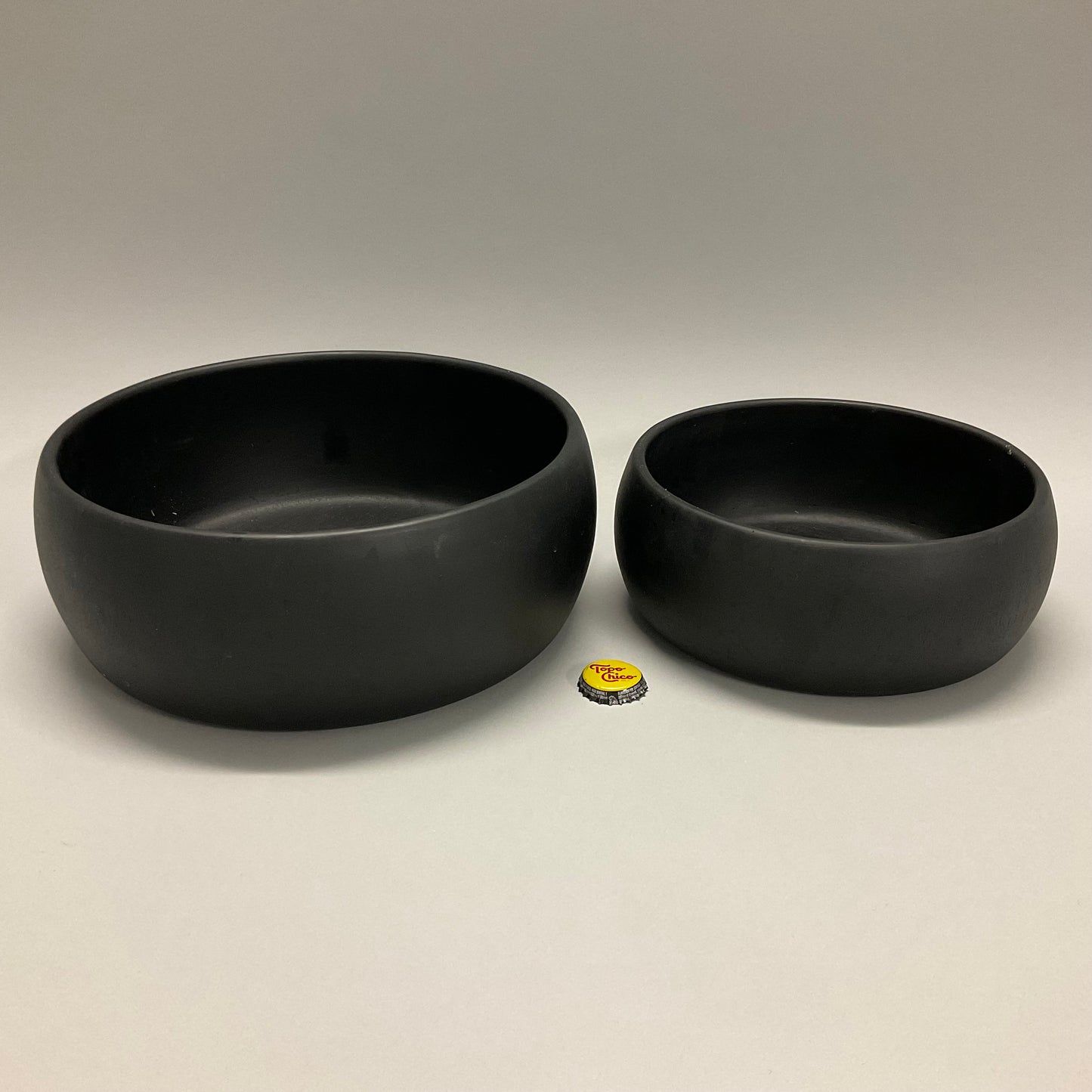 Black Acacia Serve Bowl