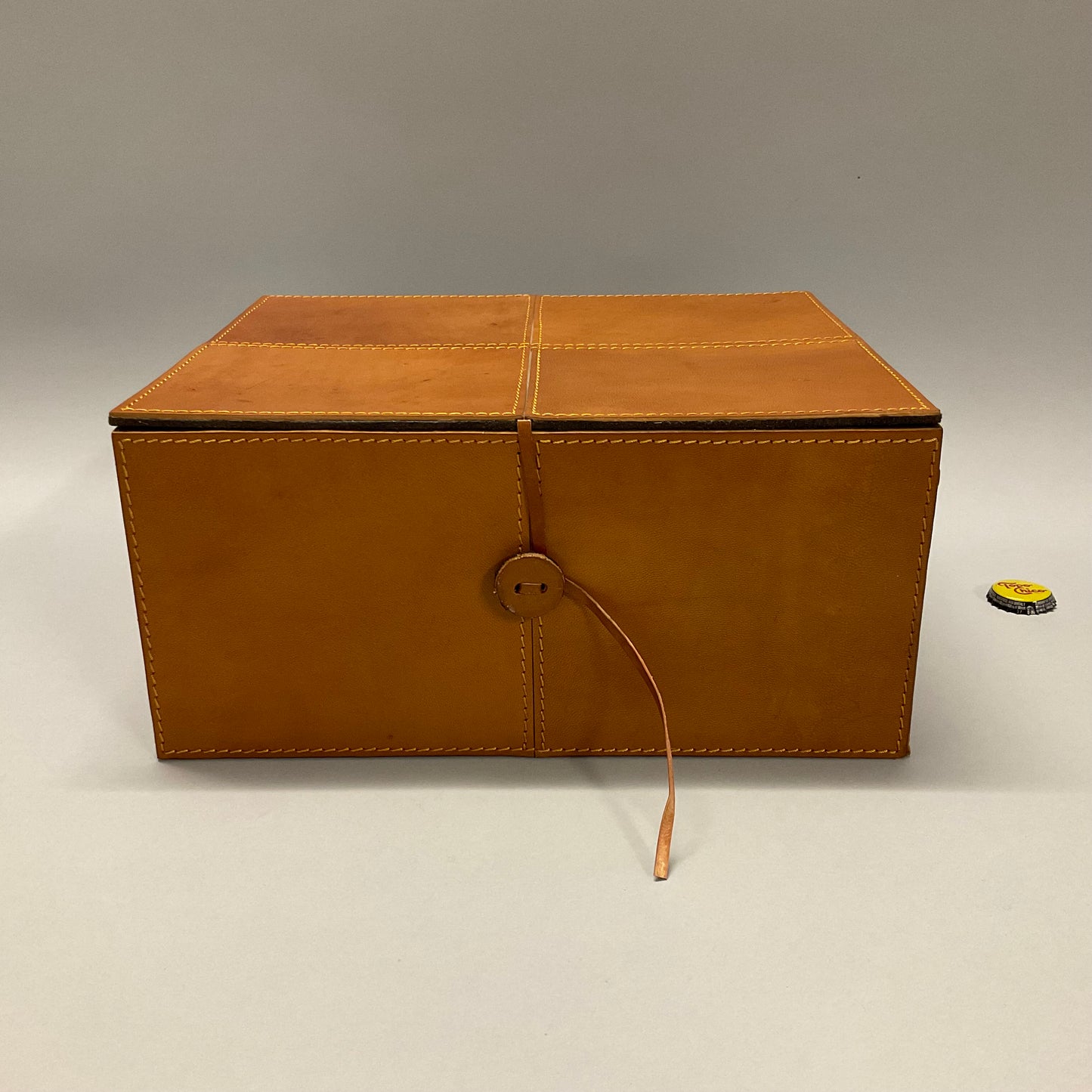 Brown Leather Boxes