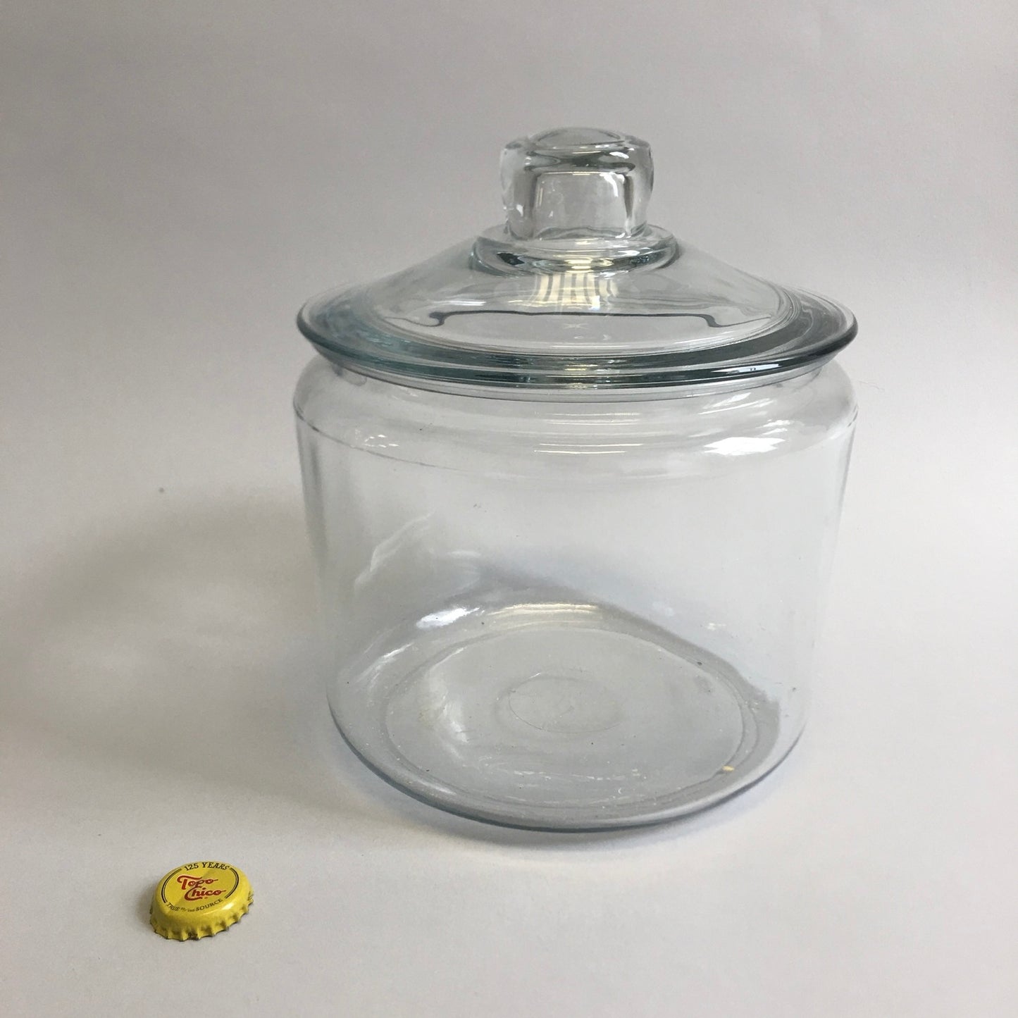 Glass Canisters with Handled Lid