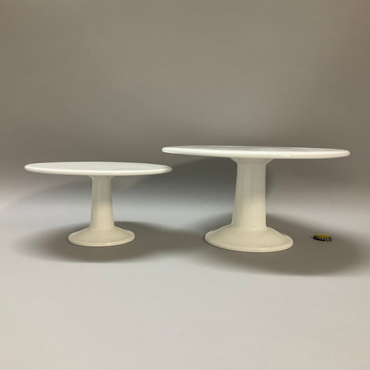 White China Cake Stands