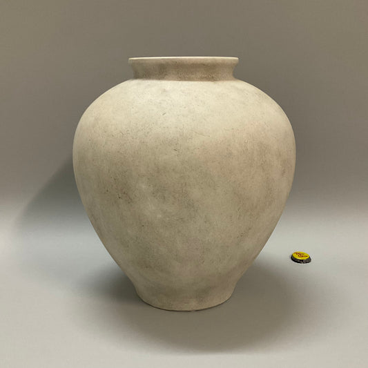 Gray Oval Vase