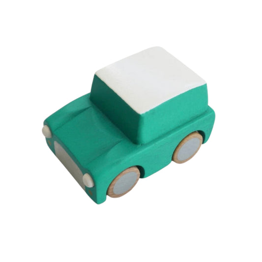 Green Wind-Up Car