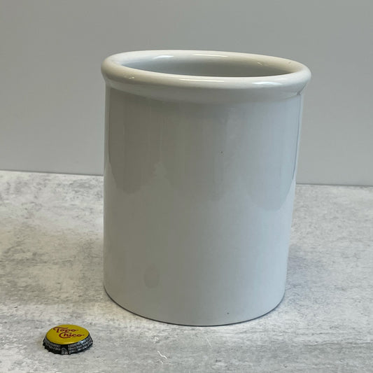 White Ceramic Utensil Holder
