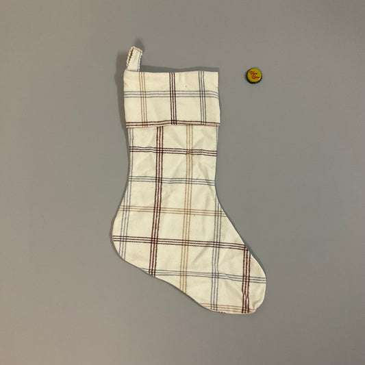 Plaid Flannel Stocking