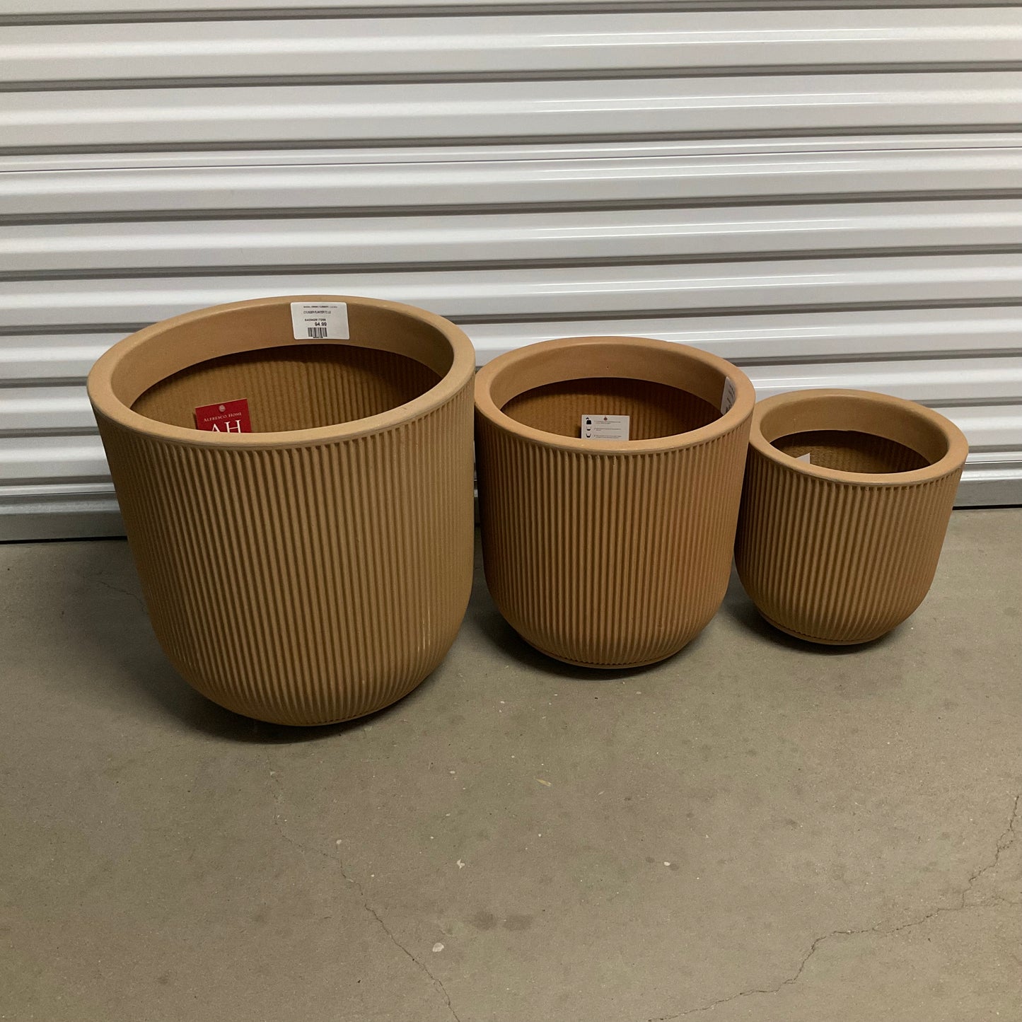 Light Orange Planters