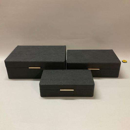Black Decorative Boxes