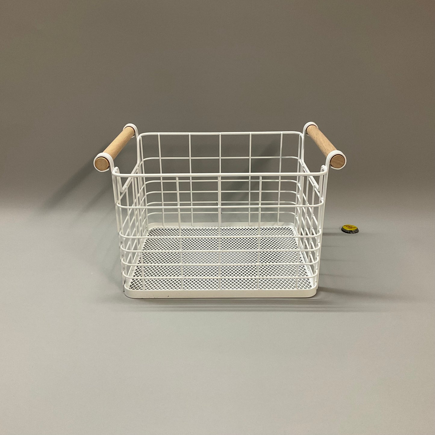 White Wire Basket