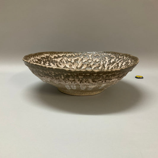 Brown Ceramic Decorative Bowl