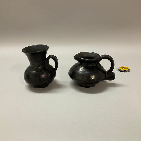 Small Black Pitchers