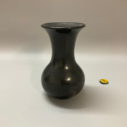 Black Ceramic Vase