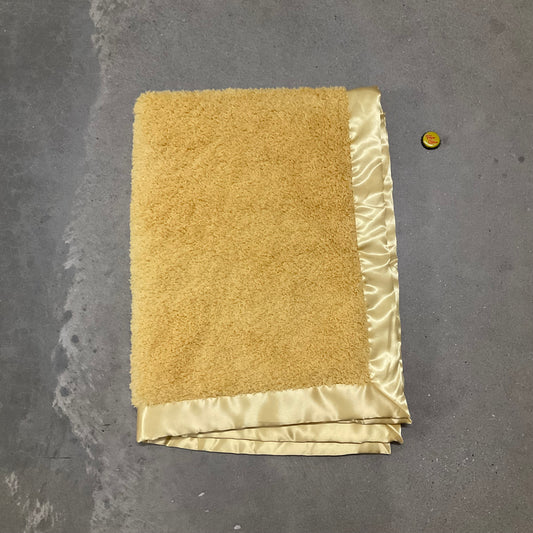 Satin Trim Stroller Blanket