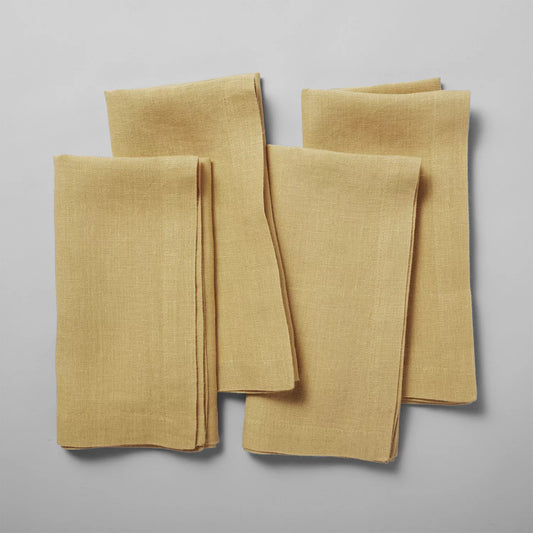Honey Linen Napkins