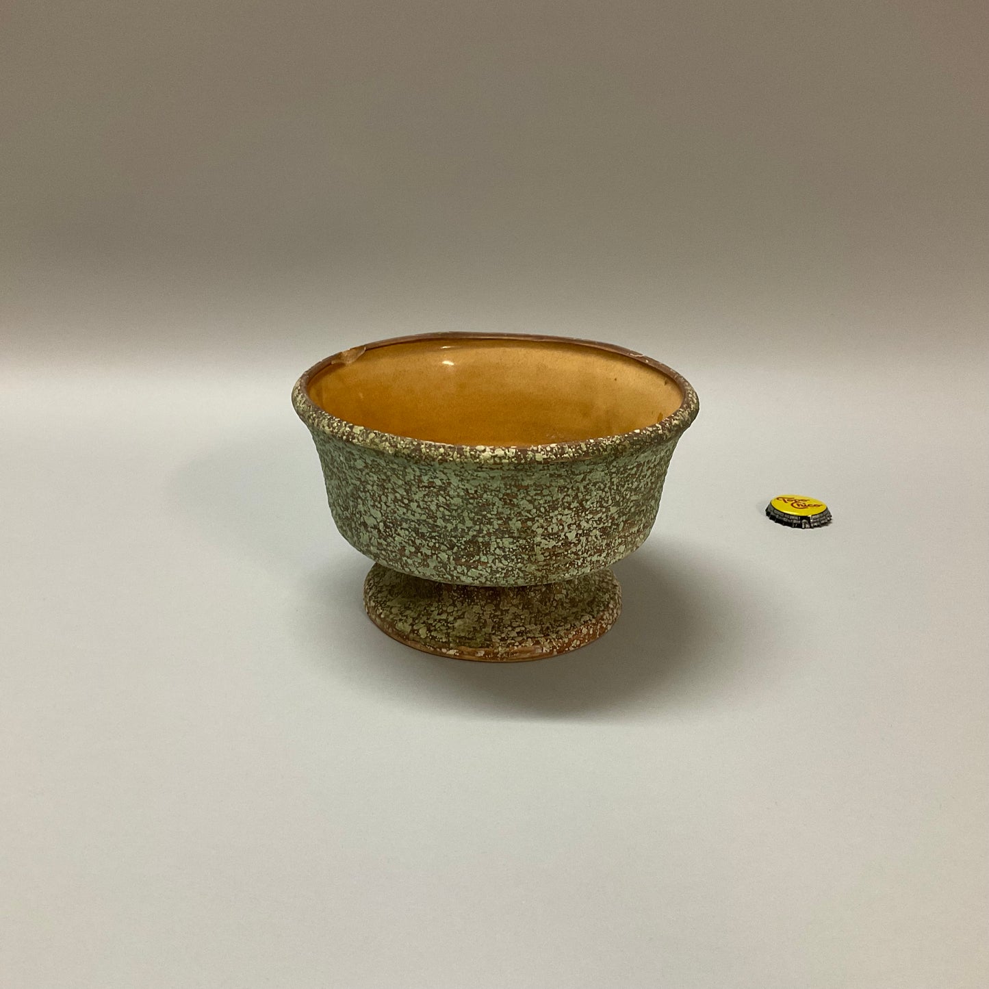 Ceramic Green Drip Glaze Bowl