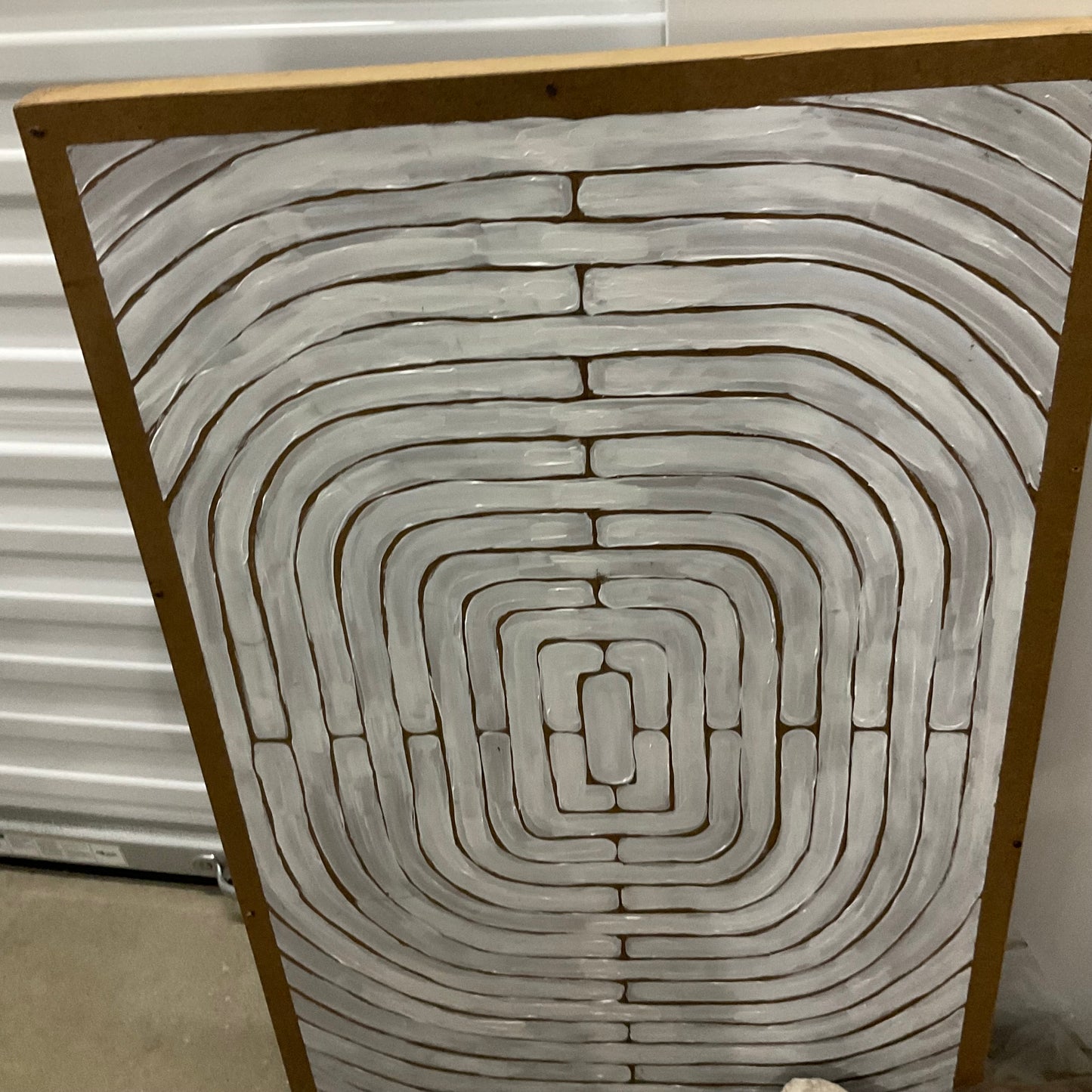 Modern White Painting