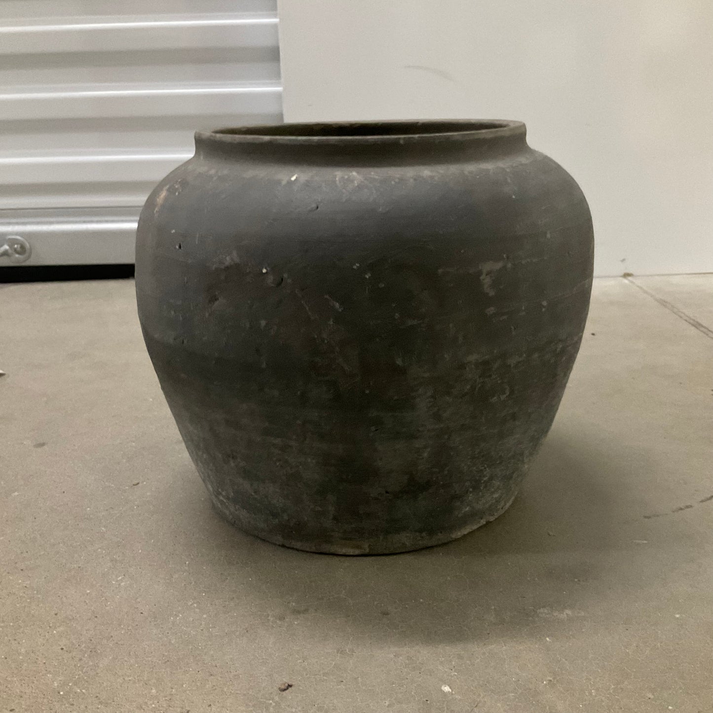 Black Ceramic Vase