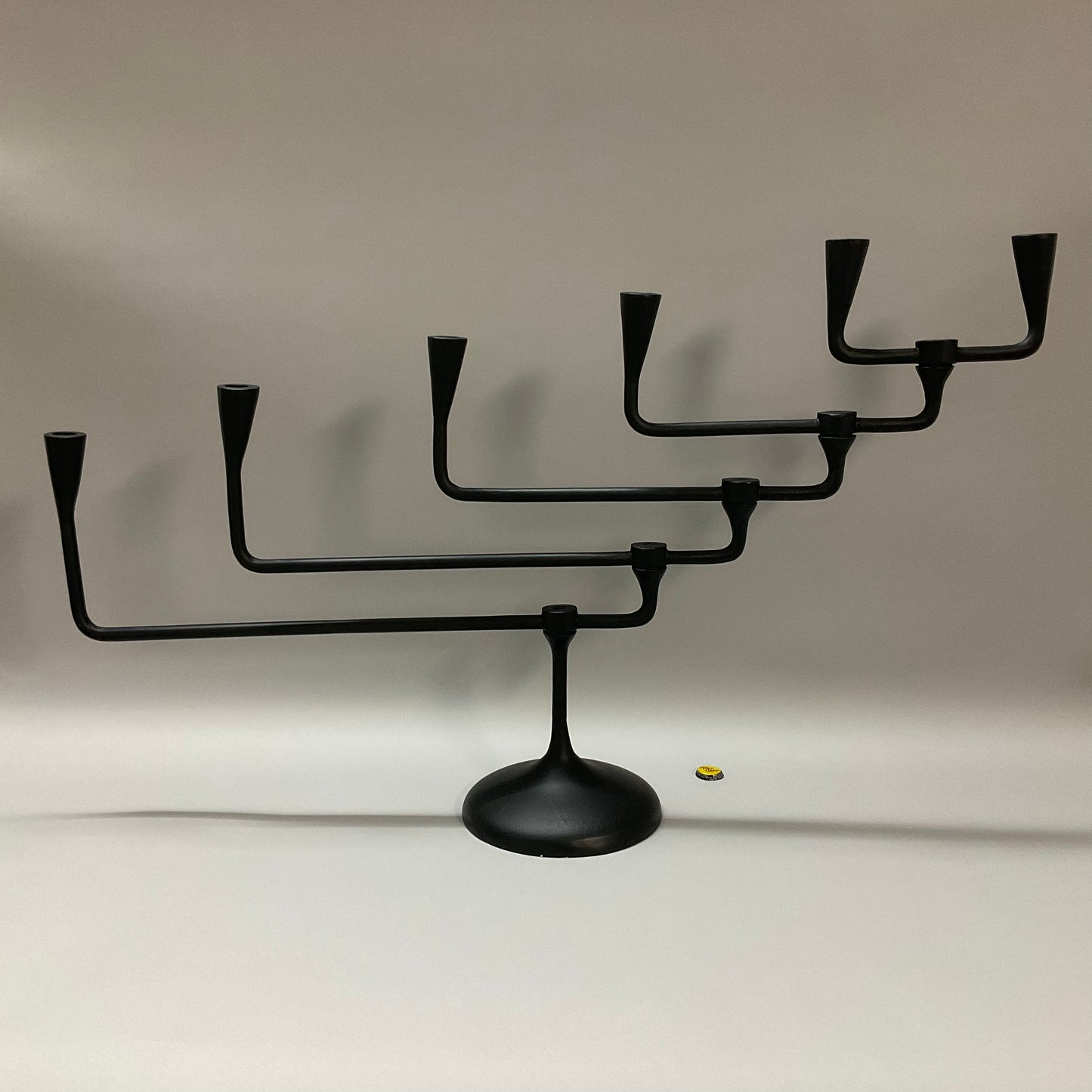 Black Cantilever Candelabra