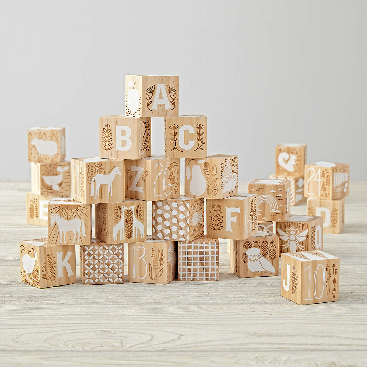 Wooden Baby Blocks