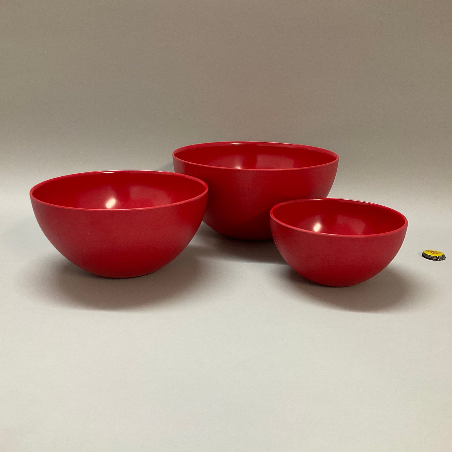 Red Mixing Bowls