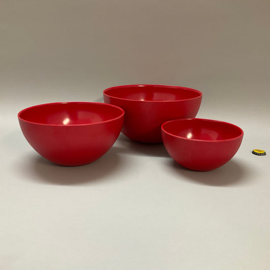 Red Mixing Bowls