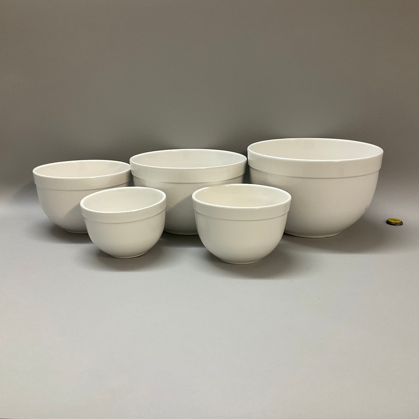 White Mixing Bowls