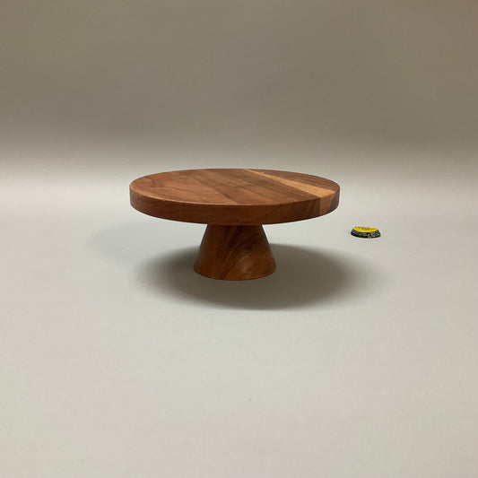 Small Wood Cake Stand