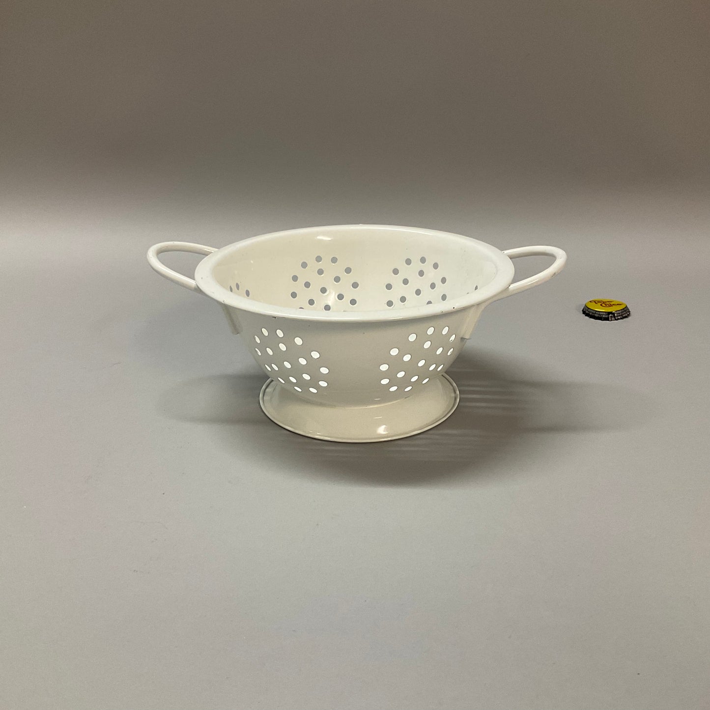 Small White Colander