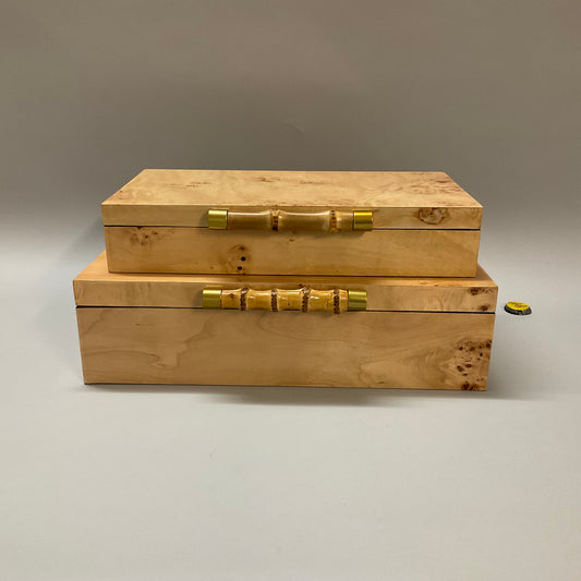 Burlwood Boxes