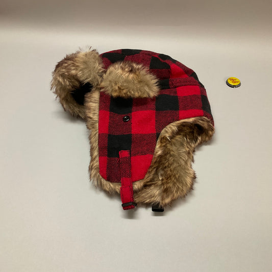 Red Buffalo Plaid Trapper Hat