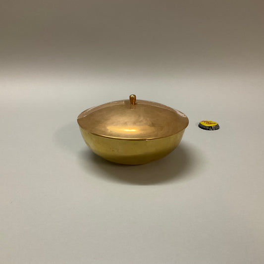Small Vintage Brass Box