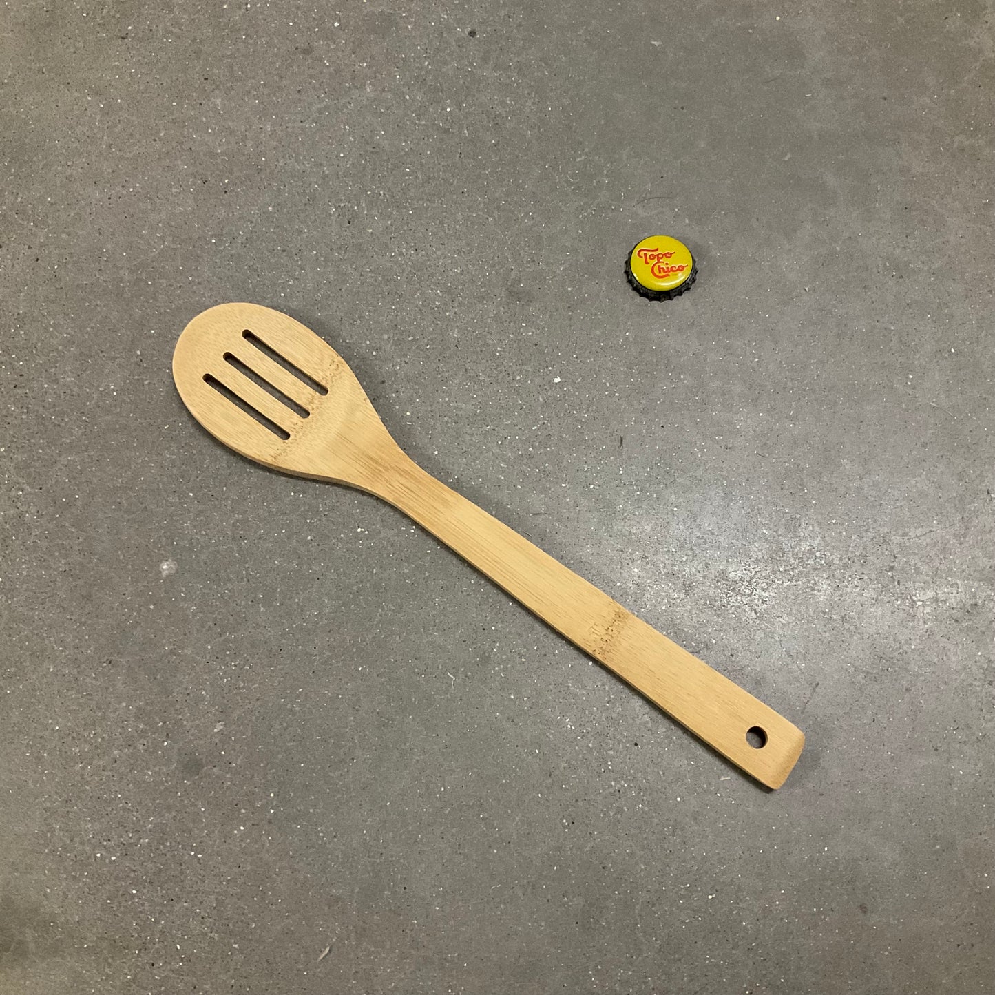 Slotted Wood Spoon