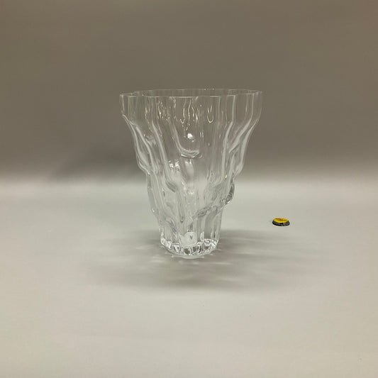 Textured Glass Vase