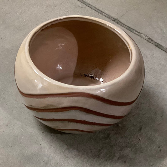Brown/Beige Plant Pot