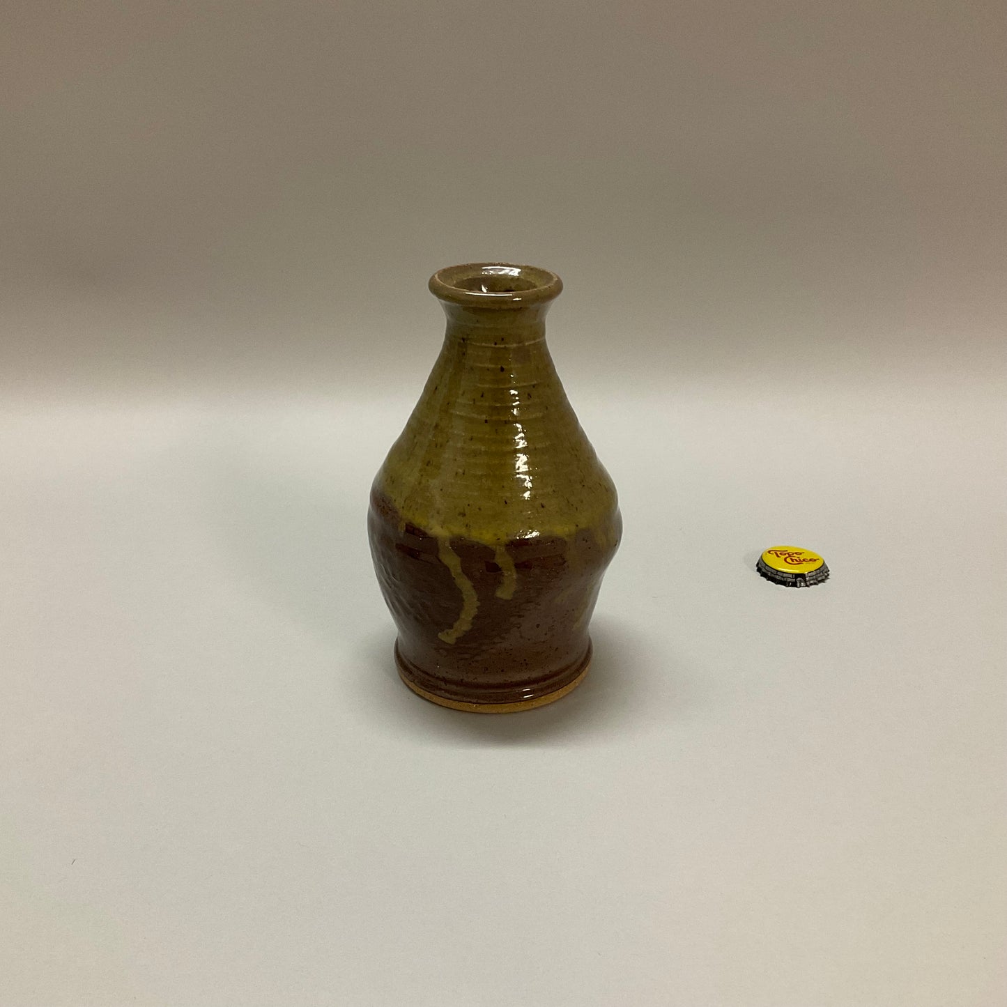 Brown Pottery Vase