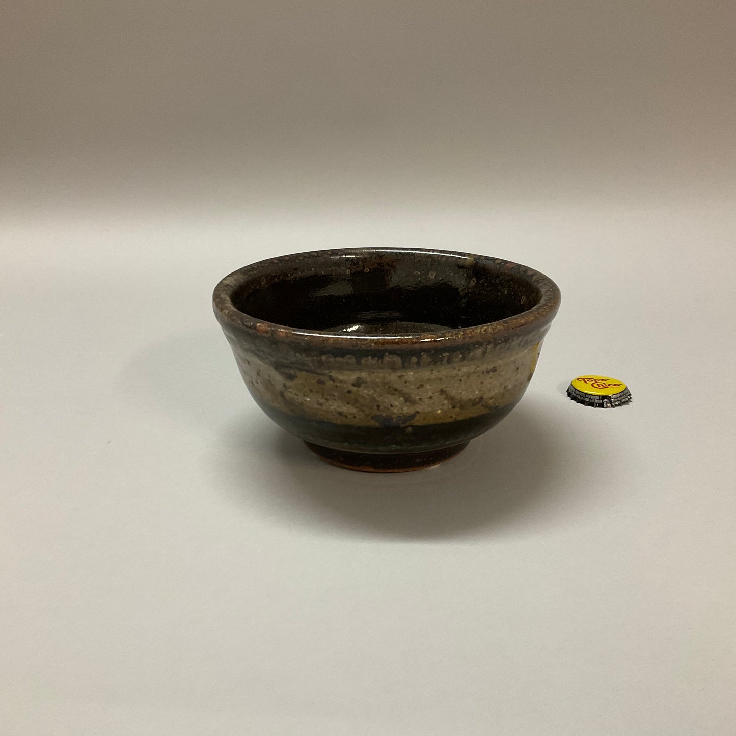 Brown/Olive Ceramic Bowl