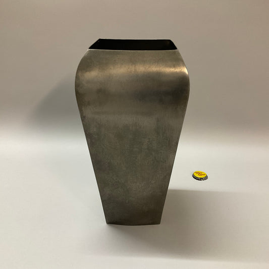 Tall Metal Vase