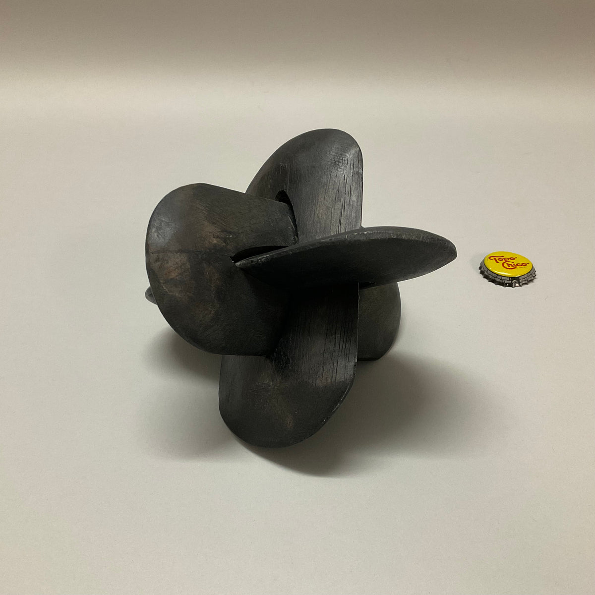 Black Decorative Wood Object