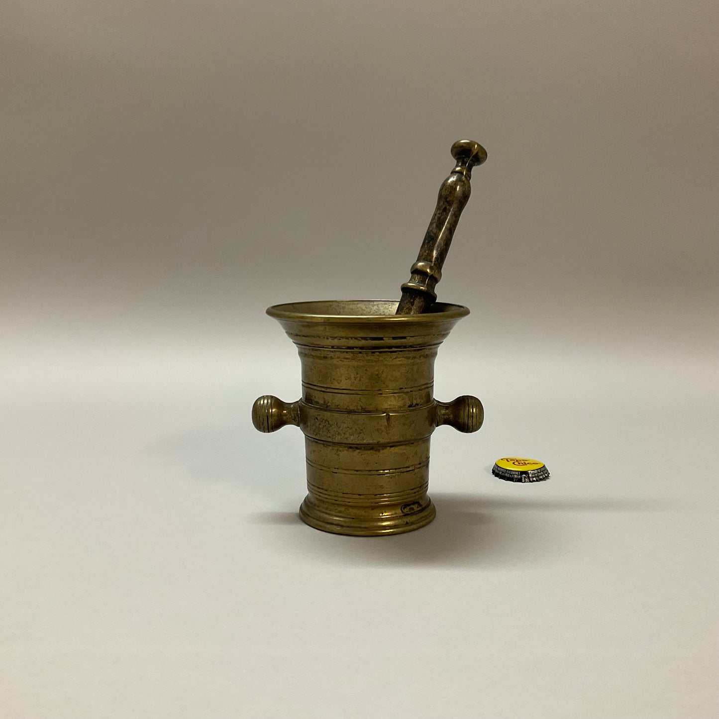 Brass Mortar and Pestle