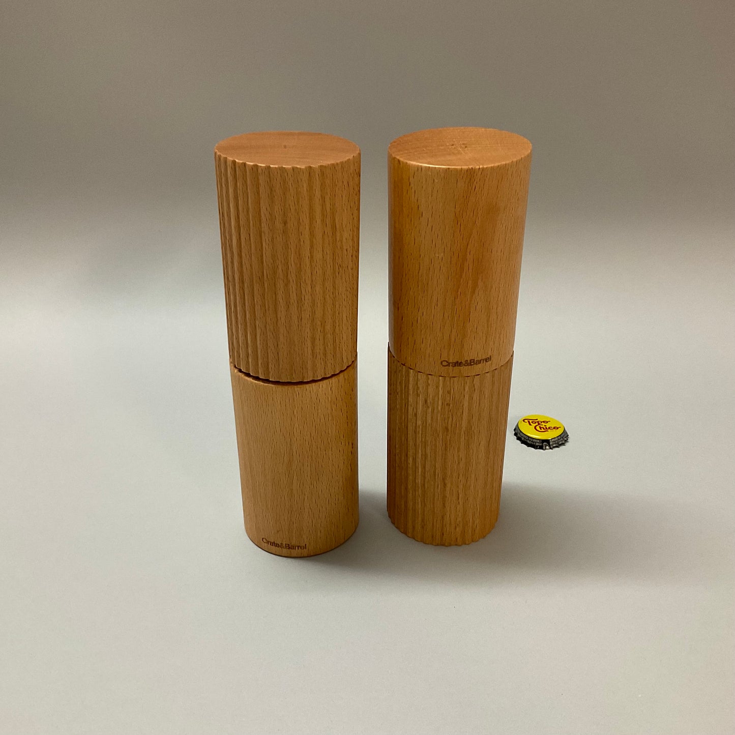 Wood Salt and Pepper Mill Set