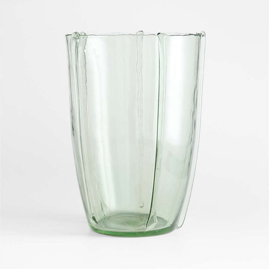 Large Recycled Glass Hurricane
