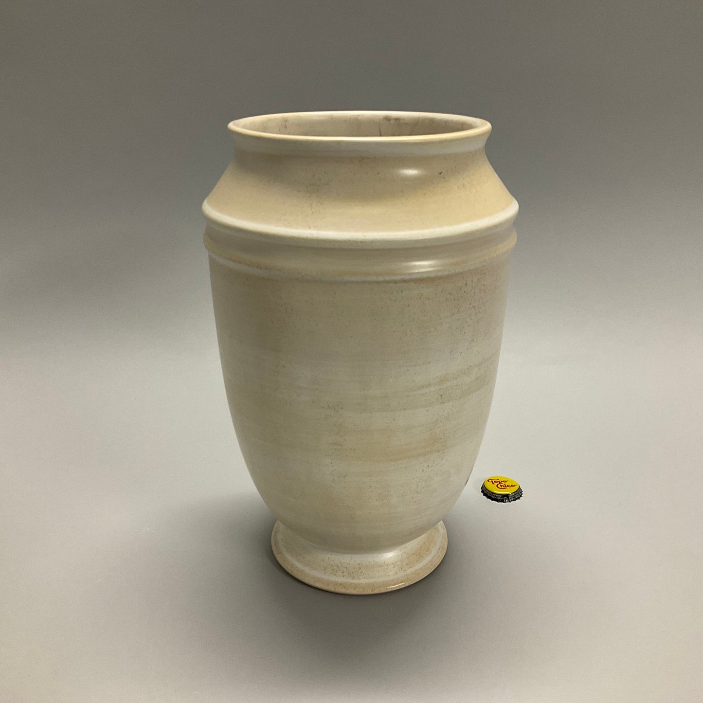 Ivory Stoneware Vase