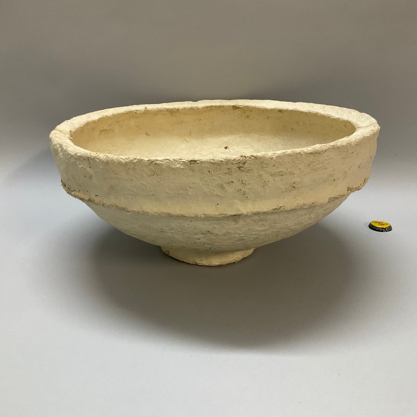 Cream Mache Bowl