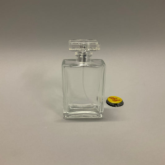 Clear Glass Perfume Bottle