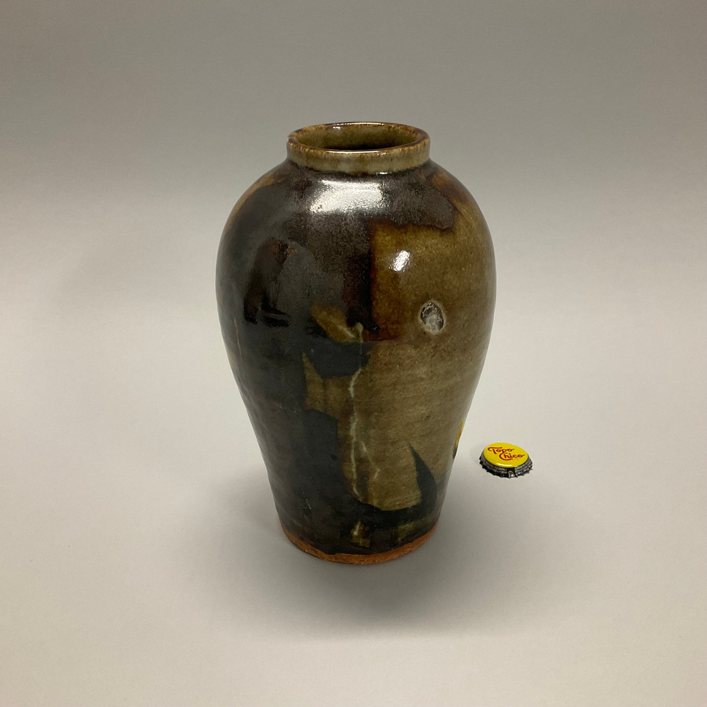 Olive Ceramic Vase