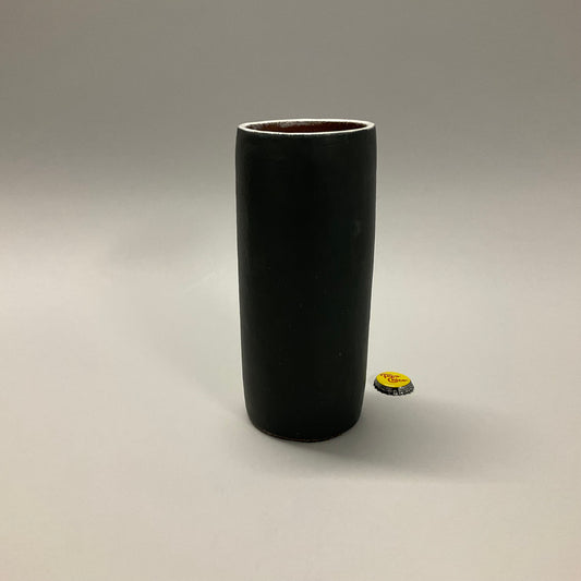 Black Cylinder Vase