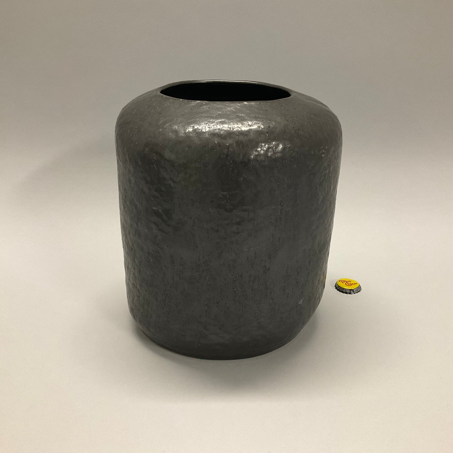 Black Cylinder Vase