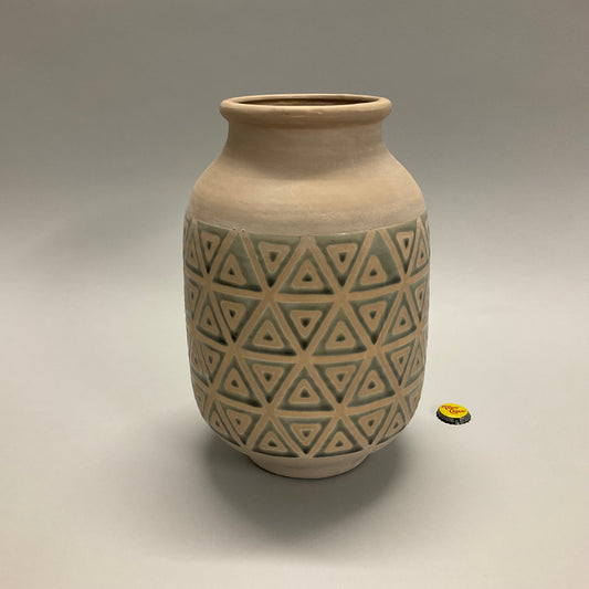 Triangle Pattern Vase