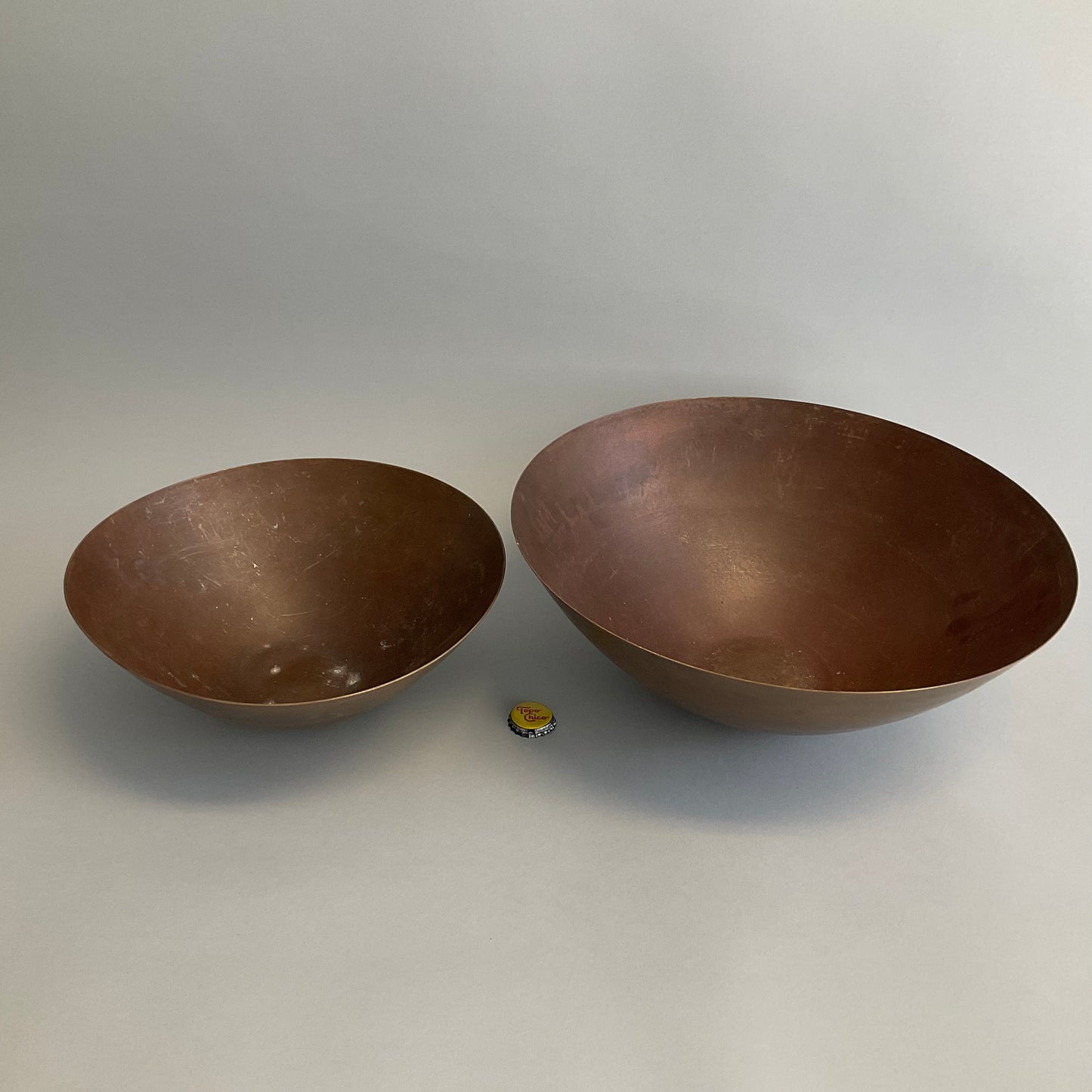 Aged Brass Bowls