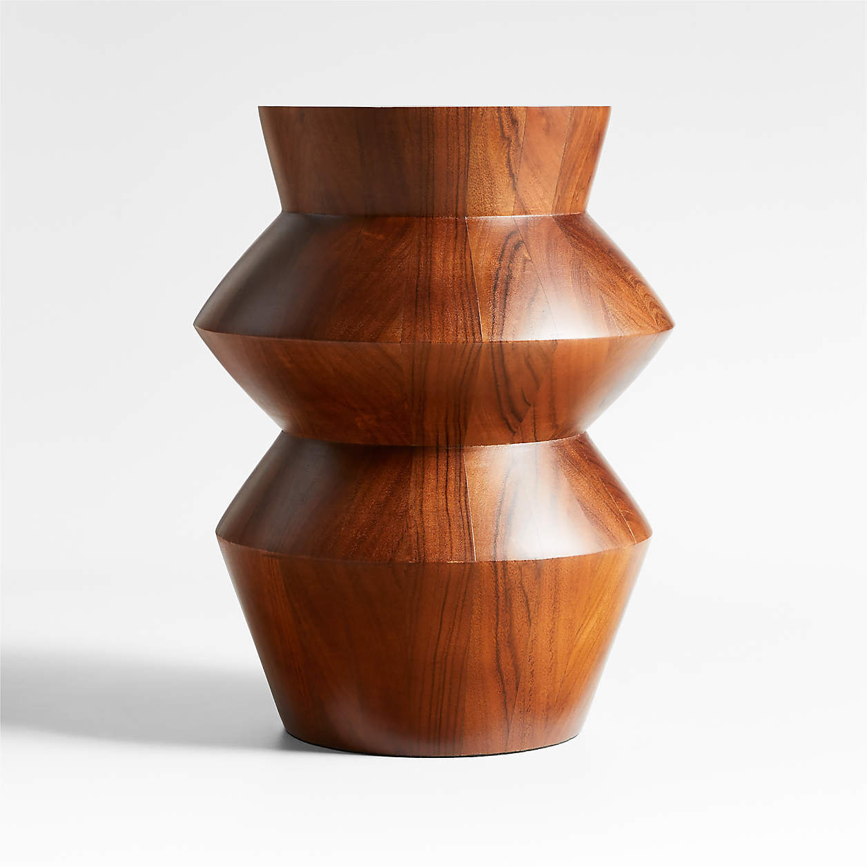 Acacia Wood Vases