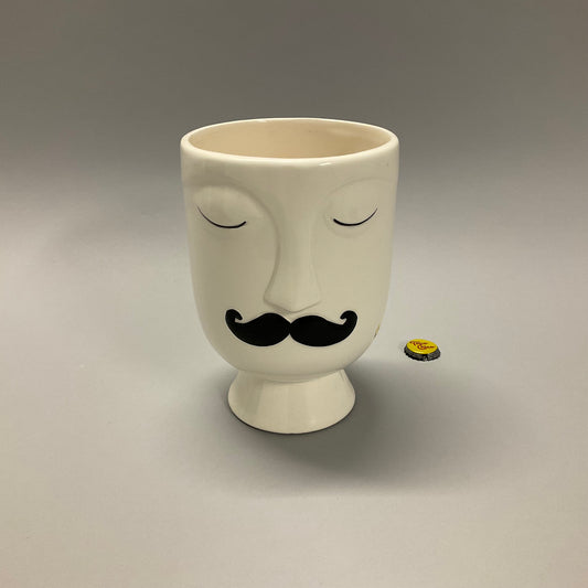 Man with Moustache Vase